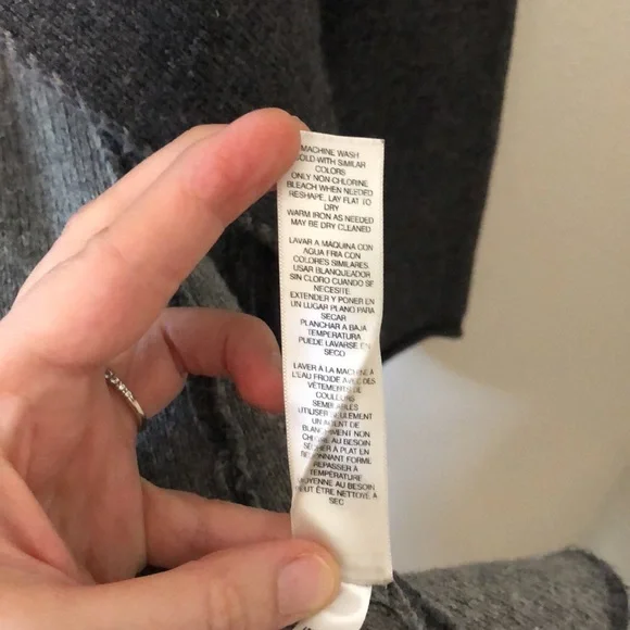 WHBM wool blend jacket lagenlook cardigan bohemian oversized witchycore - Picture 4 of 7